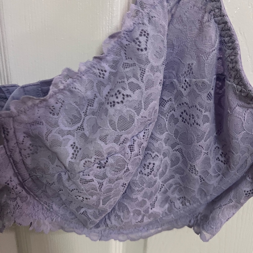 Women's Lace Unlined Balconette Bra - Auden™ Lavender 42D & 46DDD NWT - Picture 5 of 14